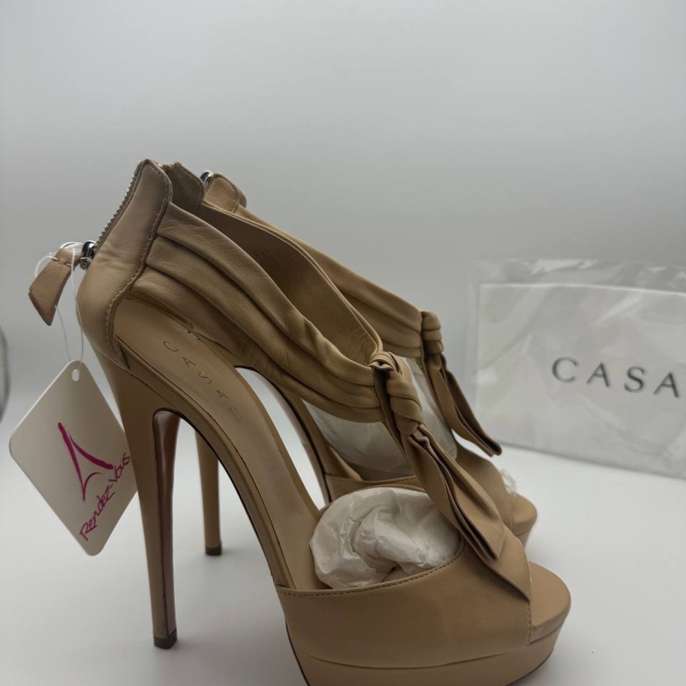 Casadeli High Heel Sandals sz 8 Italy